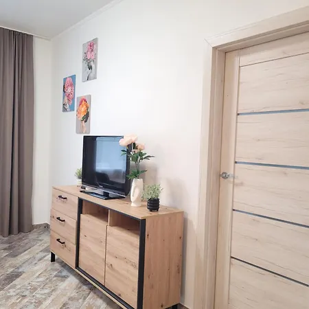 Apartman Giedres Apartments-alkava